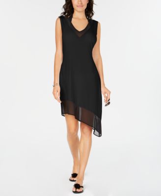 calvin klein asymmetrical dress