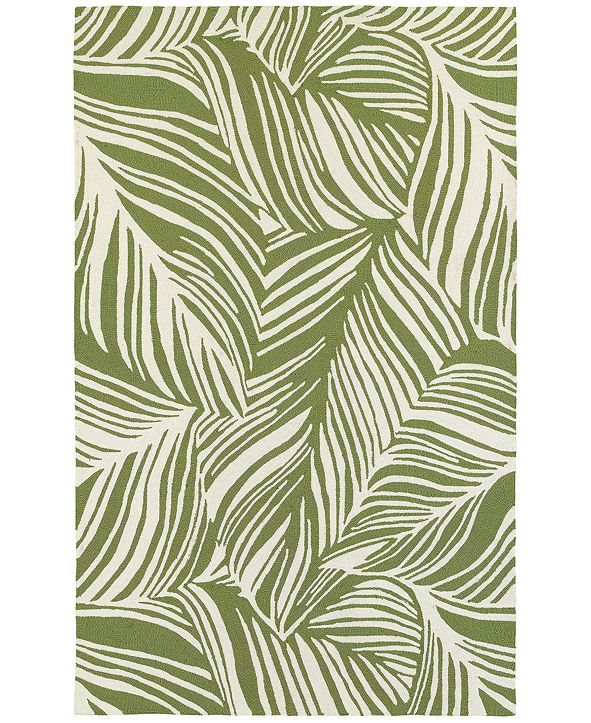 Tommy Bahama Home CLOSEOUT! Atrium Indoor/Outdoor 51104 Green/Ivory 5