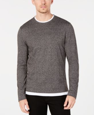 sweatshirt layered shirt