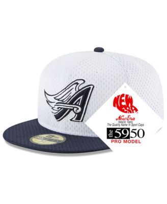 angels batting practice hat