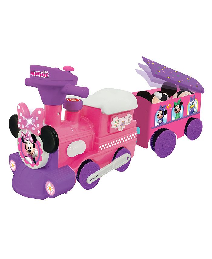 Kiddieland Disney Minnie Mouse Ride On Motorized Train With Track