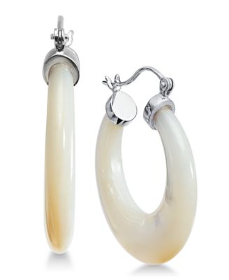 macys sterling silver earrings