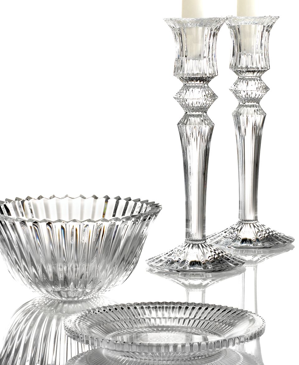 Baccarat Candle Holders, Set of 2 Louxor Candlesticks   Candles & Home