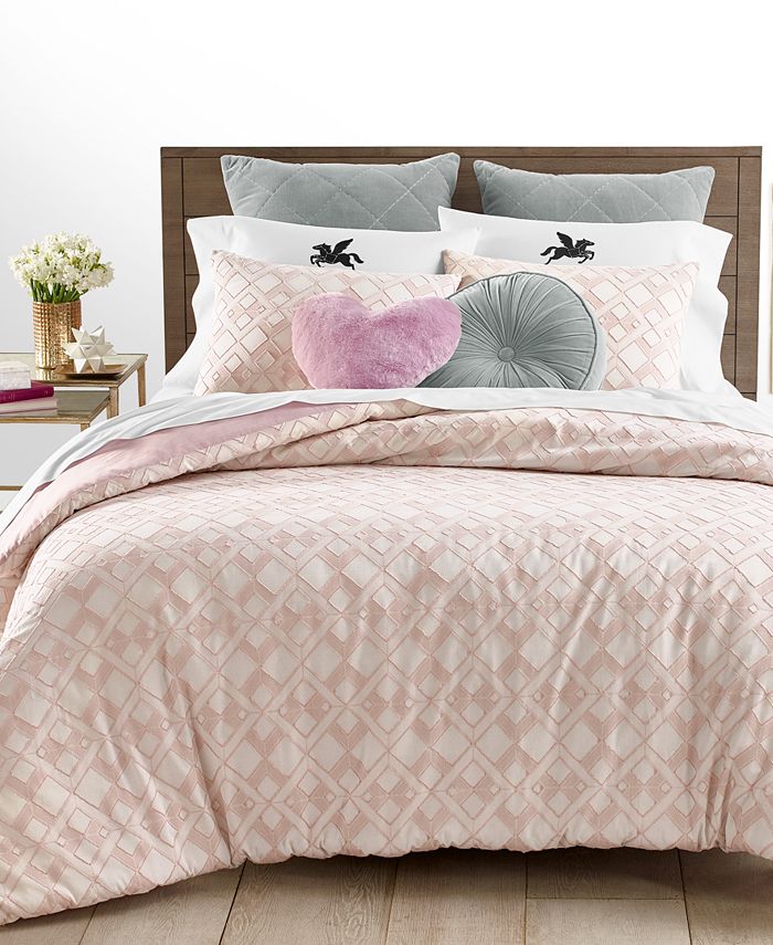 Martha Stewart Collection CLOSEOUT! Clip Jacquard 3Pc. Full/Queen