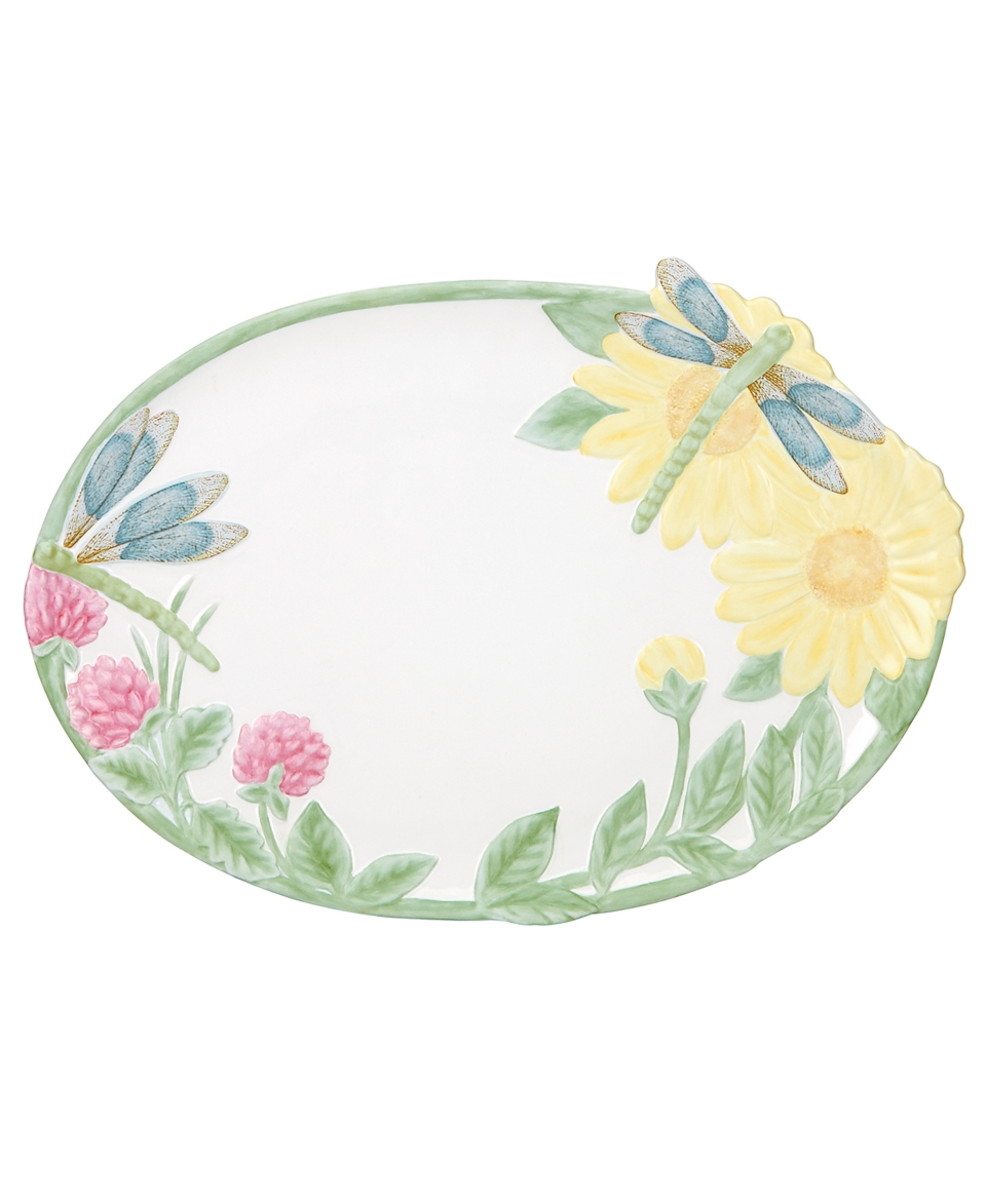 Lenox Dinnerware, Butterfly Meadow Figural Dragonfly Tray  