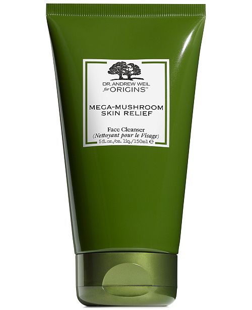 Origins Dr Andrew Weil For Origins Mega Mushroom Skin Relief Face Cleanser 5 0 Fl Oz Reviews Skin Care Beauty Macy S