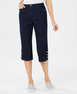 karen scott comfort waist shorts