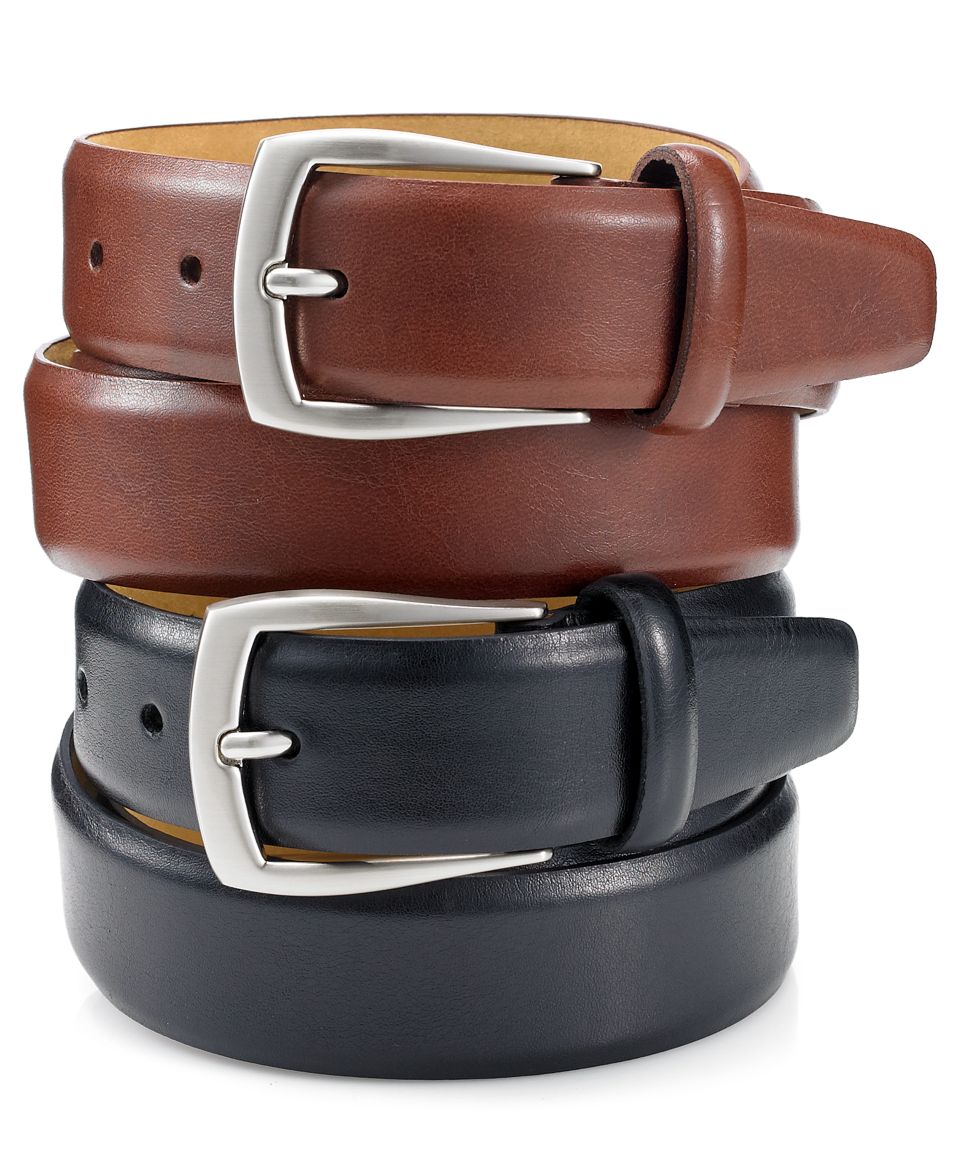 Tasso Elba Belt, Dress Reversible 32mm Italian Glove Calf Belt   Mens