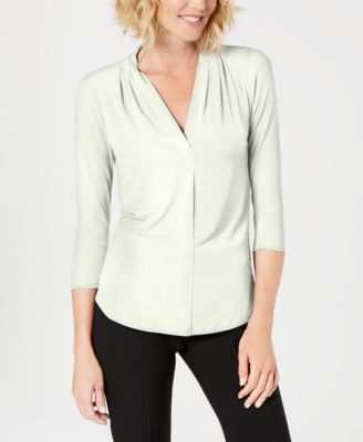 macys petite charter club tops