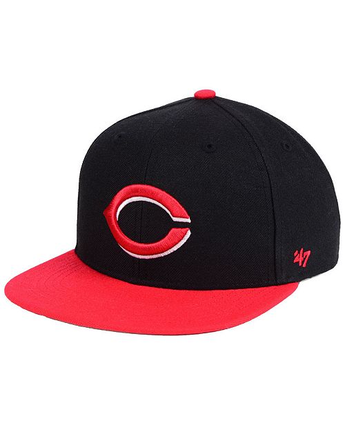 47 Brand Boys Cincinnati Reds Basic Snapback Cap Reviews Sports Fan Shop By Lids Men Macy S