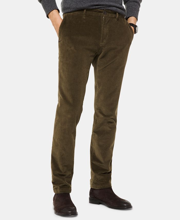 slim fit corduroy pants