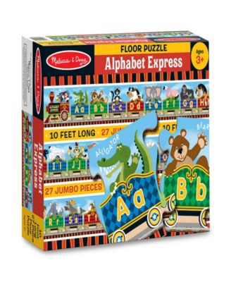 melissa and doug alphabet express floor puzzle