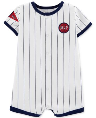 baby baseball romper