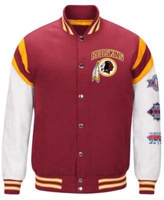 Redskins Vintages College Jacket Navy Bleu Beige Varsity Taille L Tip