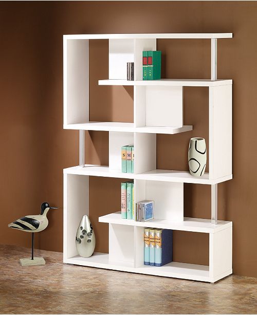 Coaster Home Furnishings Dexter Five Tier Double Bookcase Reviews Furniture Macy S