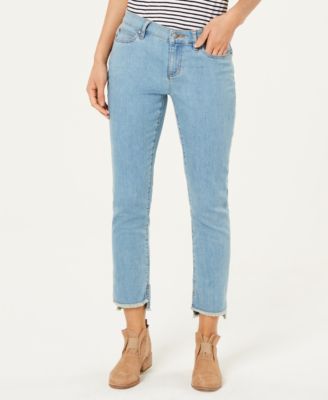 eileen fisher raw edge jeans