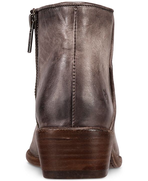 frye carson piping bootie reviews