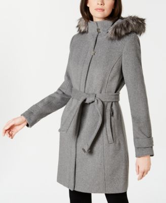 calvin klein wool coat macys