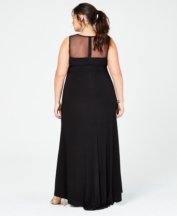 Morgan & Company Trendy Plus Size Beaded Gown & Reviews ...