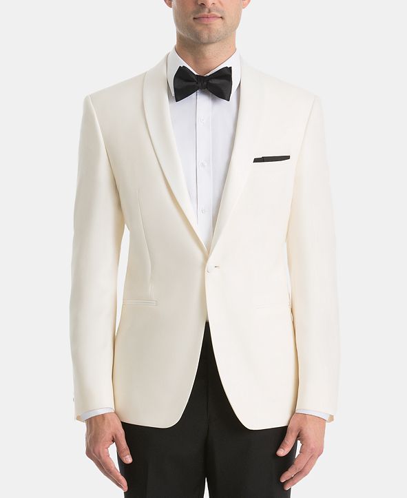 Lauren Ralph Lauren White Dinner Jacket Classic-Fit Tuxedo Suit ...