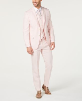 Classic-Fit Linen Suit Separates 