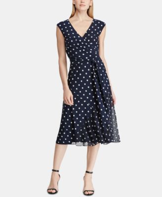 polo ralph lauren polka dot dress