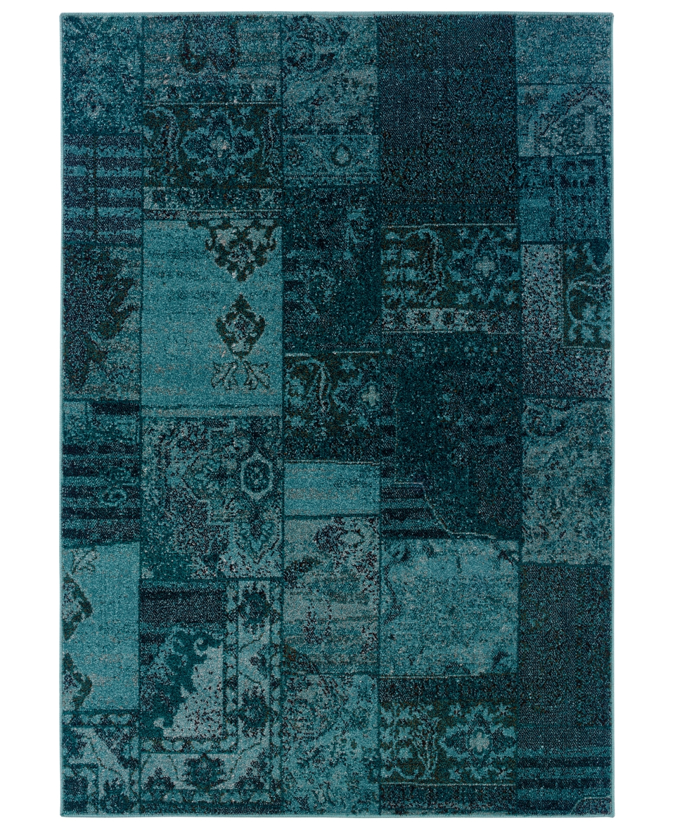 Area Rug, Revamp REV7501G Turquoise 310 x 55   Rugs