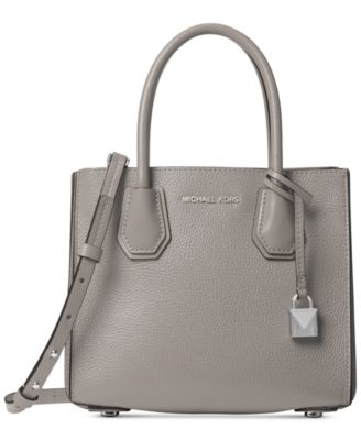 michael michael kors mercer pebble leather crossbody