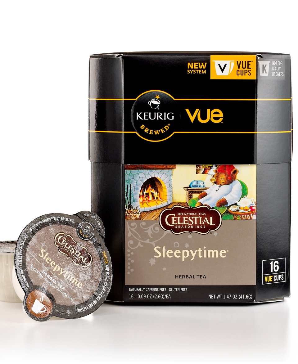 Keurig VueCup Portion Packs, 16 Count Celestial Seasonings Sleepytime