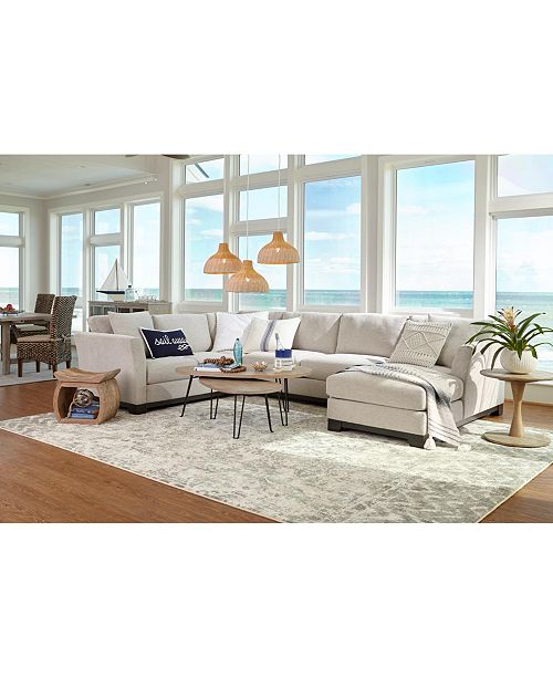 Furniture Elliot Ii Fabric Sectional And Sofa Collection Created For Macy S Reviews Furniture Macy S