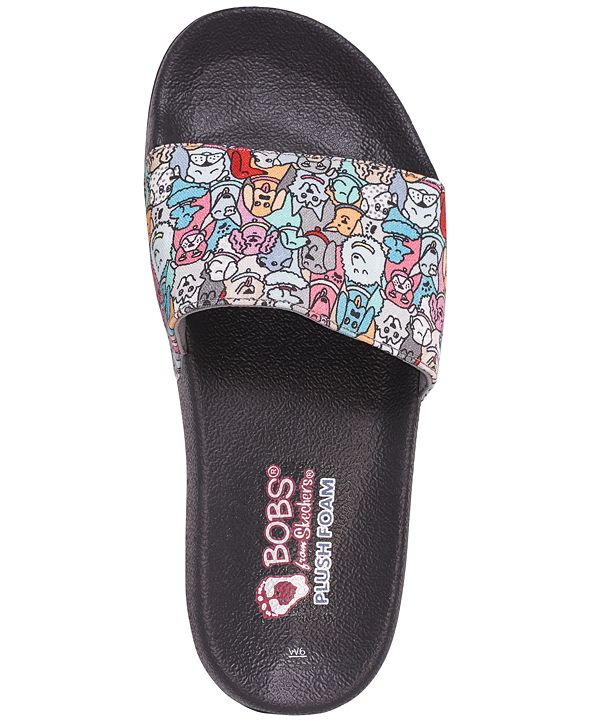 Skechers Women's BOBS For Dogs and Cats - Woof Party Slide Sandals from ...