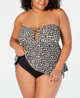 michael kors plus size bathing suits