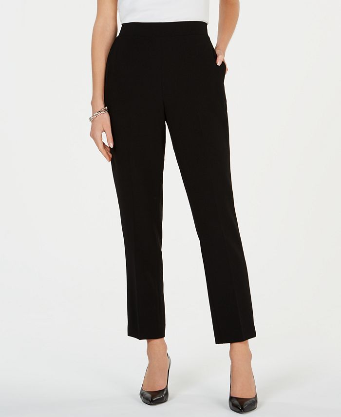 Kasper Petite Stretch Crepe Pull-On Pants & Reviews - Wear to Work ...