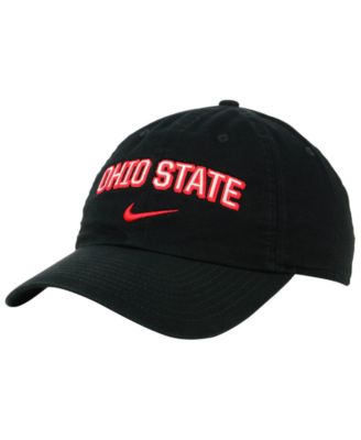 ohio state black nike hat