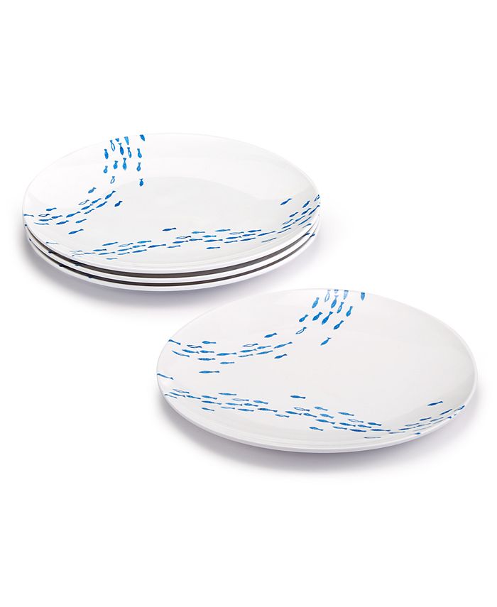 The Cellar CLOSEOUT! Melamine Appetizer Plates, Set of 4, Created for