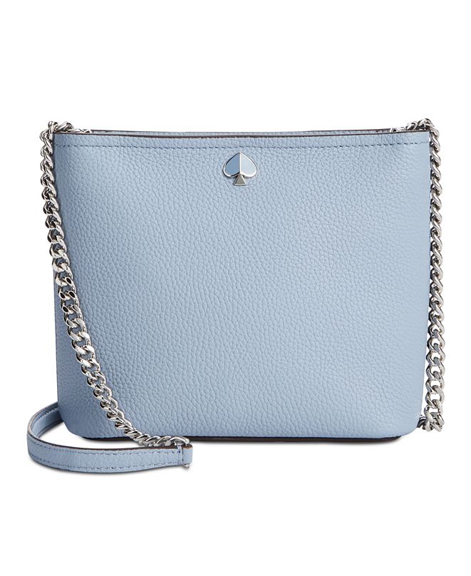kate spade new york Polly Pebble Leather Chain Crossbody & Reviews ...