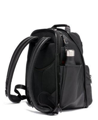 tumi alpha 3 leather backpack