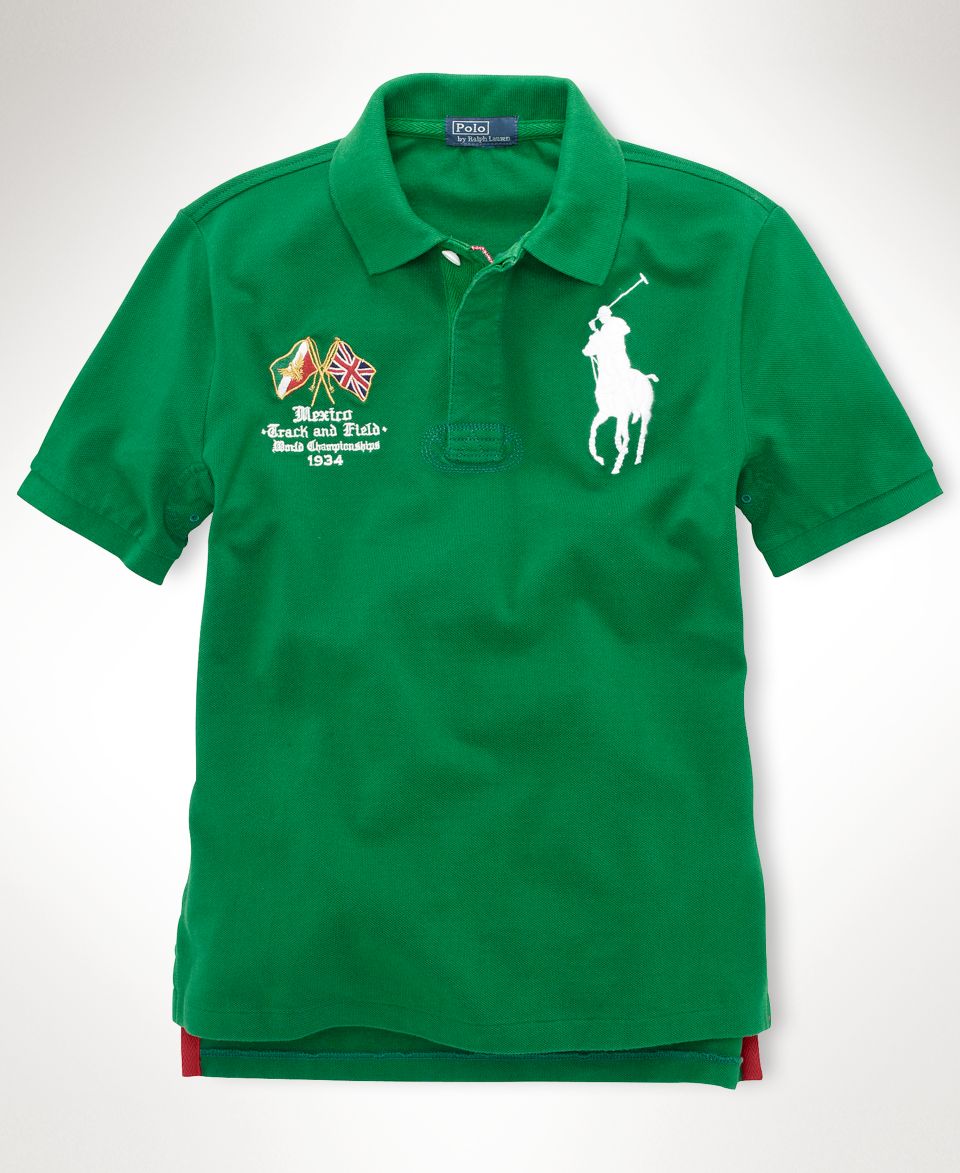 Ralph Lauren Kids Shirt, Boys Mexico Polo Shirt