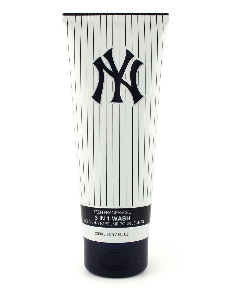 New York Yankees for Men 3 in 1 Body Wash, 6.7 oz