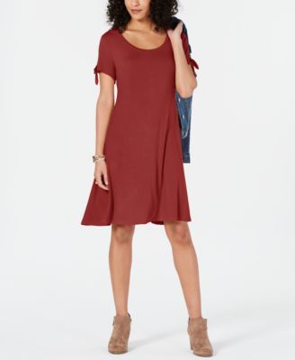 macys swing dress