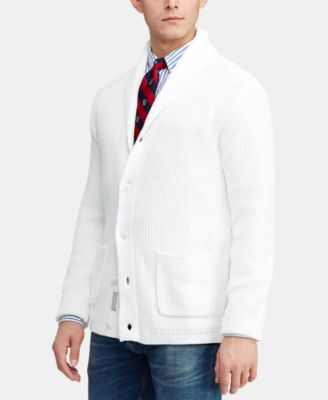 ralph lauren men's shawl cardigan