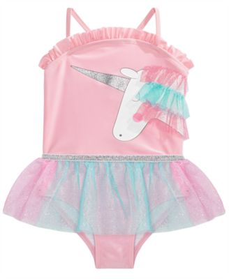 unicorn tutu swimsuit