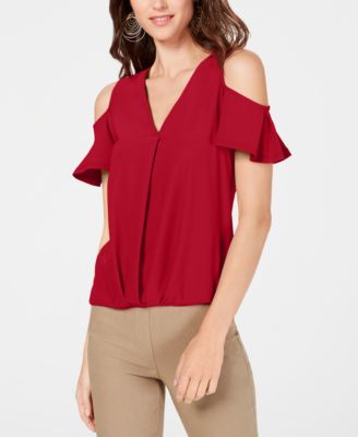 macys inc cold shoulder tops