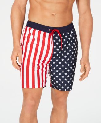 american flag swim trunks