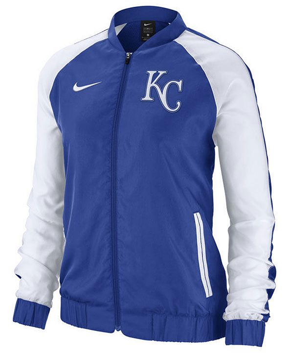 Nike Women's Kansas City Royals Varsity Track Jacket & Reviews - Sports ...