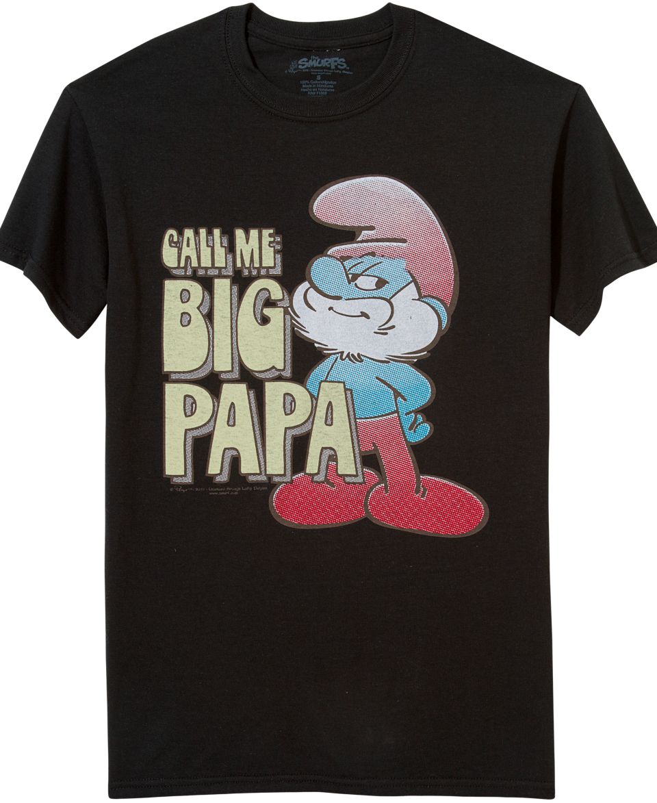 Freeze T Shirt, Smurfs Call Me Big Papa Tee