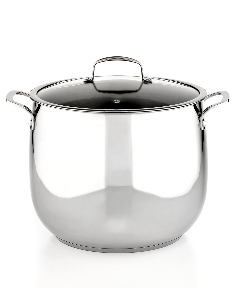 Stainless Steel Stockpot, 16 Qt.   Cookware   Kitchen