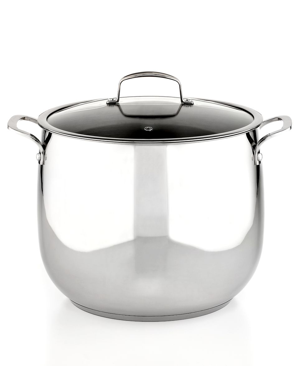 Calphalon Contemporary Stainless Steel 12 Quart Stock Pot   Cookware