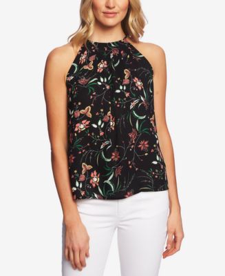 cece sunset blossom halter top
