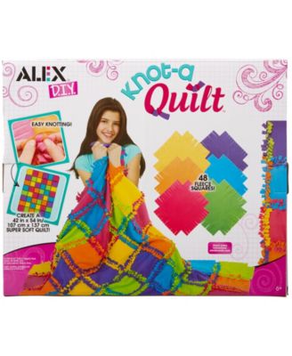 alex toys craft knot a quilt kit